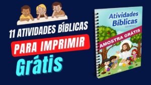 11 atividades bíblicas para imprimir grátis