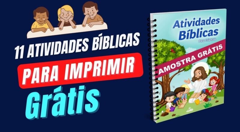 11 atividades bíblicas para imprimir grátis