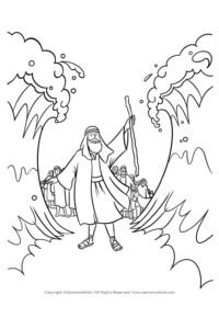 Abrindo o Mar Moisés