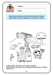 Atividades Bíblicas gratis (exemplo 2)