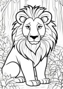 Colorir Leão